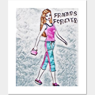 Friends Forever Posters and Art